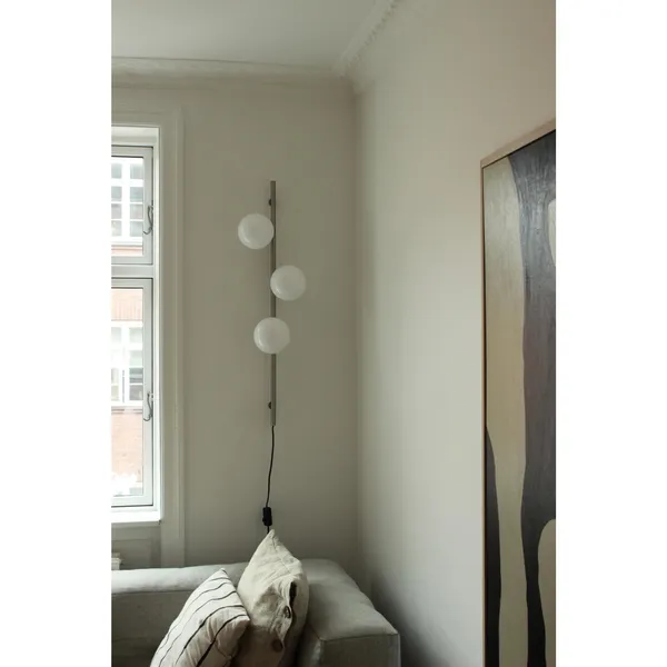 Stringball 3 Wall Lamp Nickel