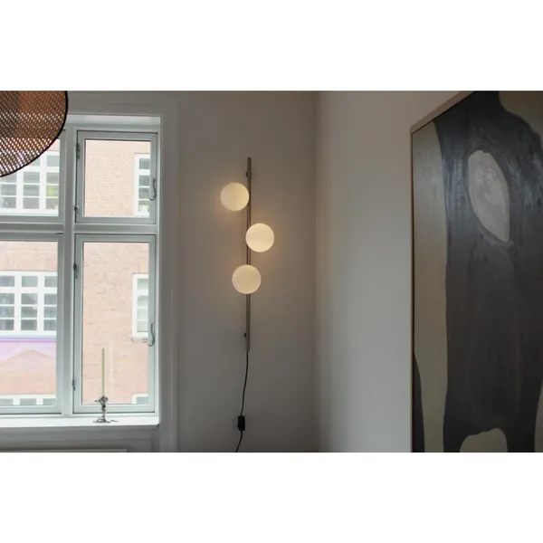 Stringball 3 Wall Lamp Nickel