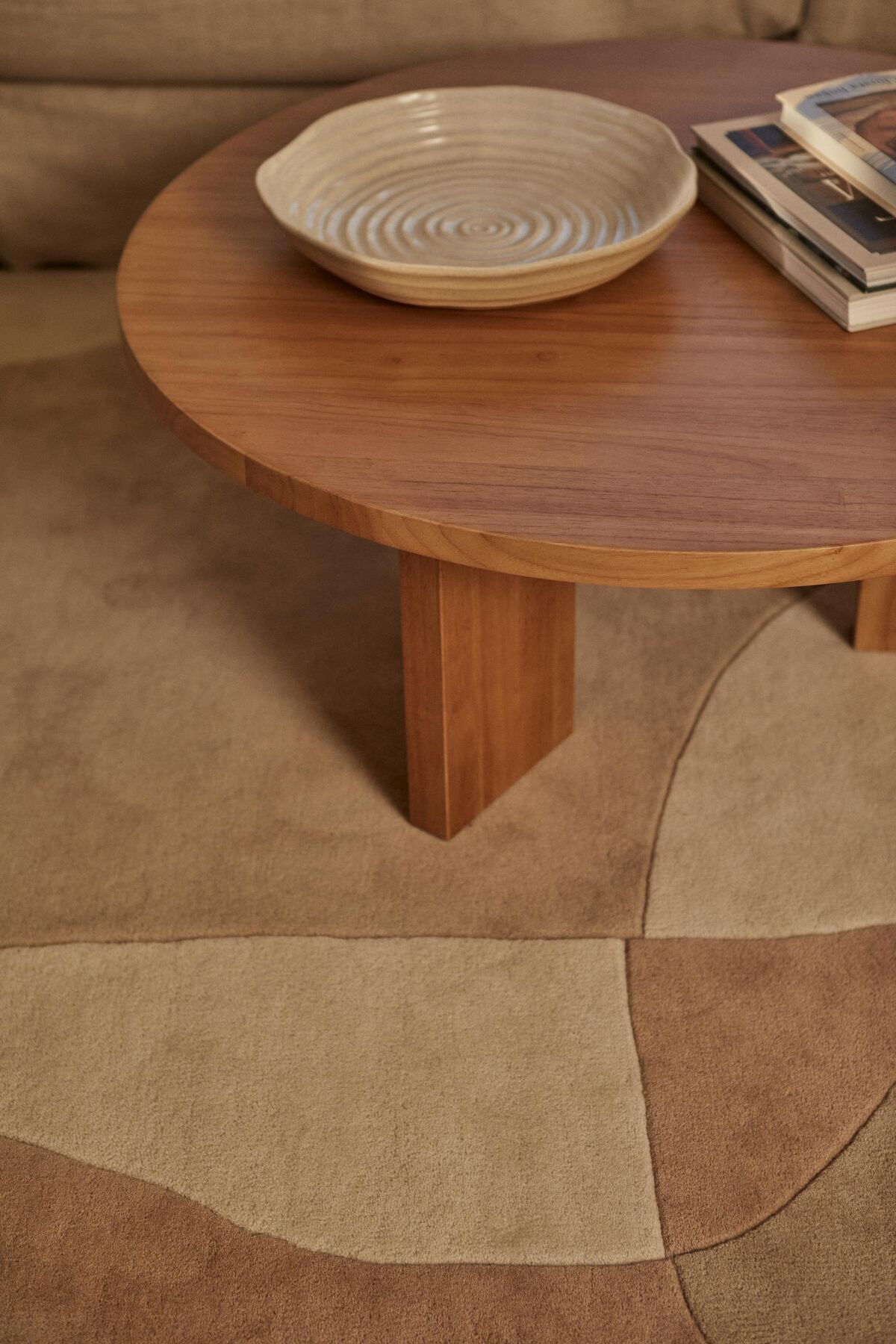 Tulip Rug 250x350 Beige