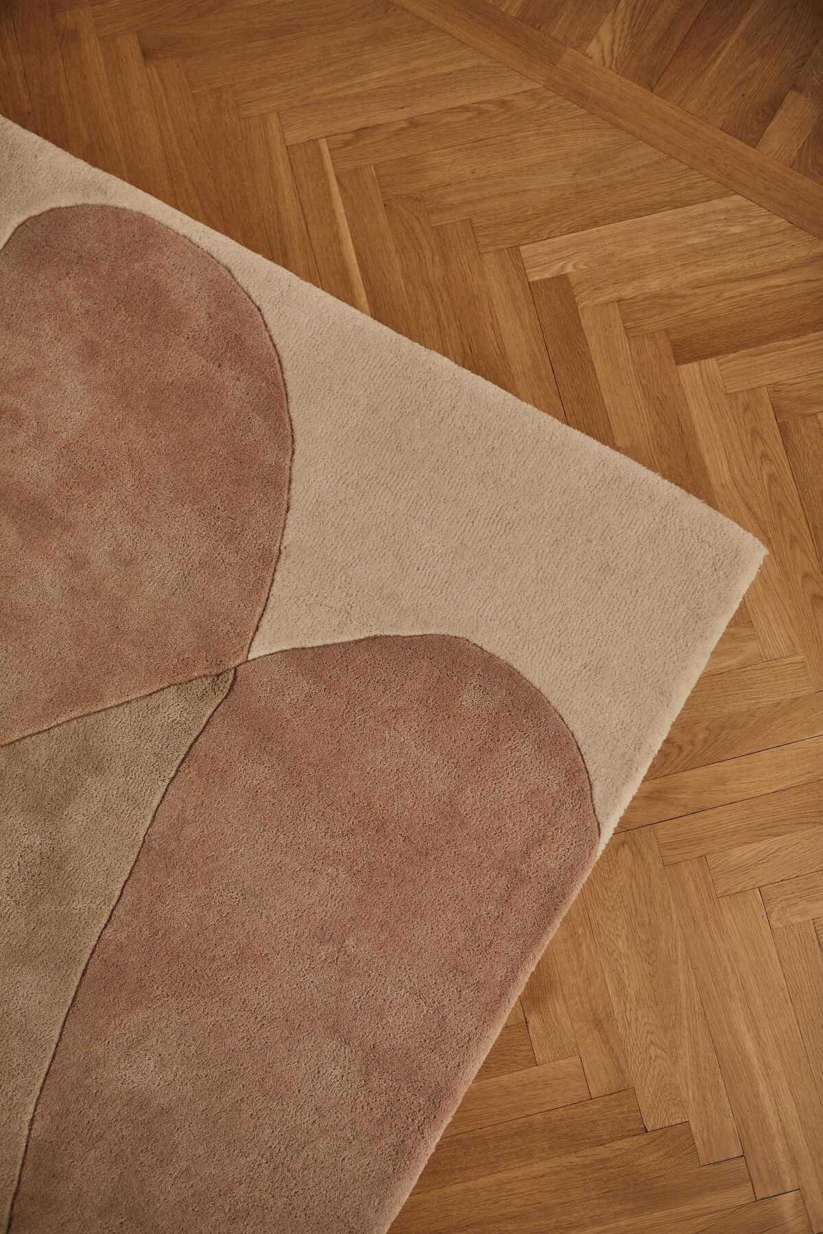 Tulip Rug 250x350 Beige