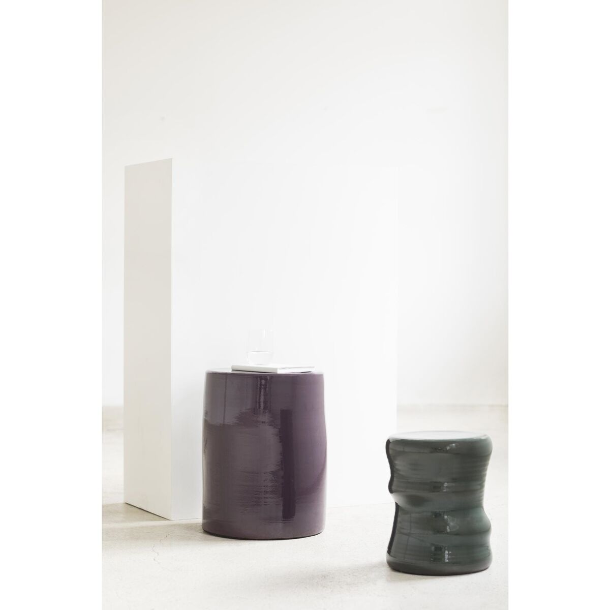 Taburete Pawn Orgánico Verde