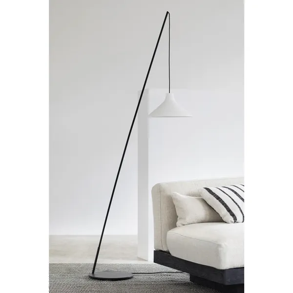 Naht Stehlampe Weiß