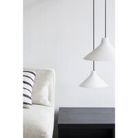 Seam Pendant L White