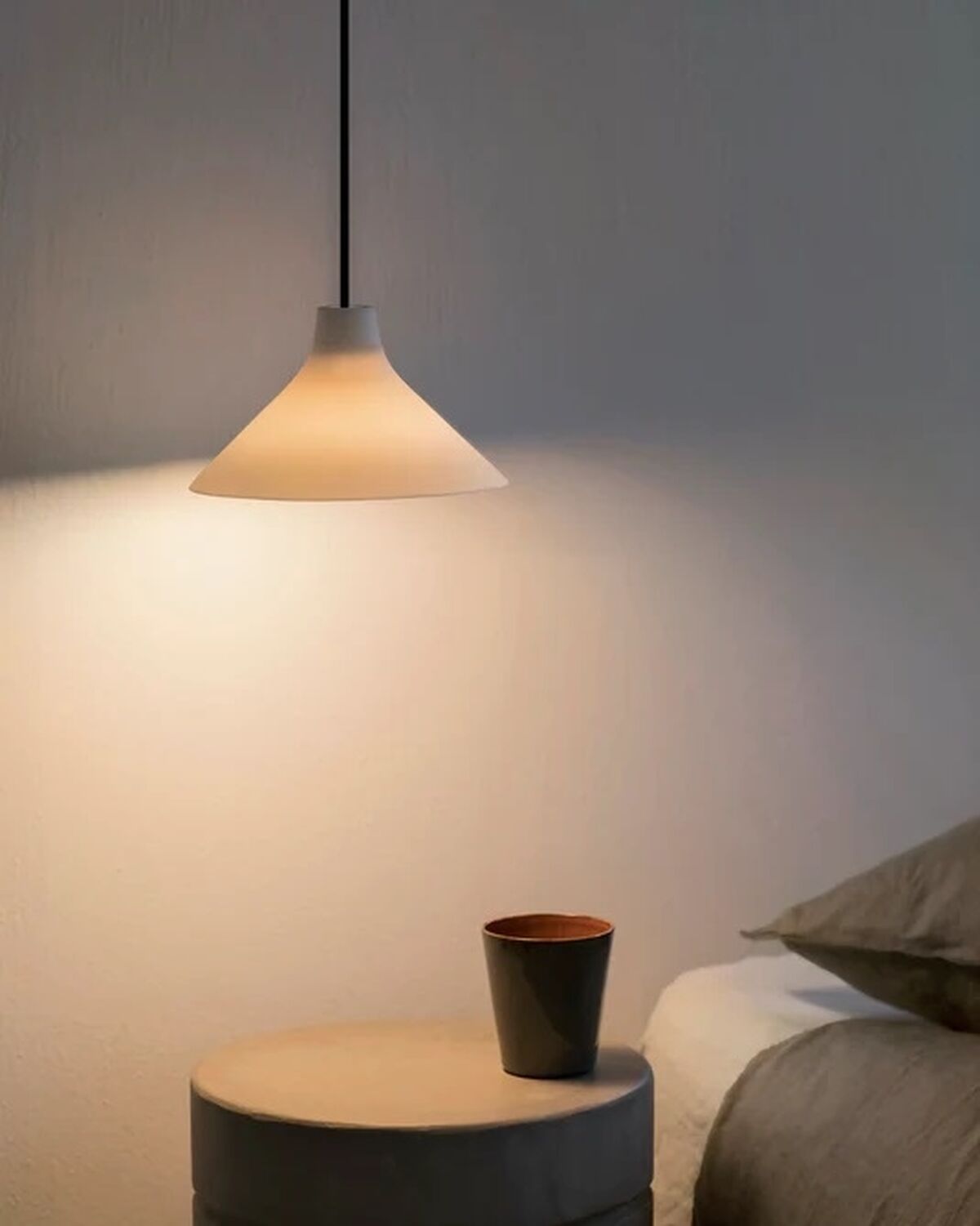 Seam Taklampe S Hvit