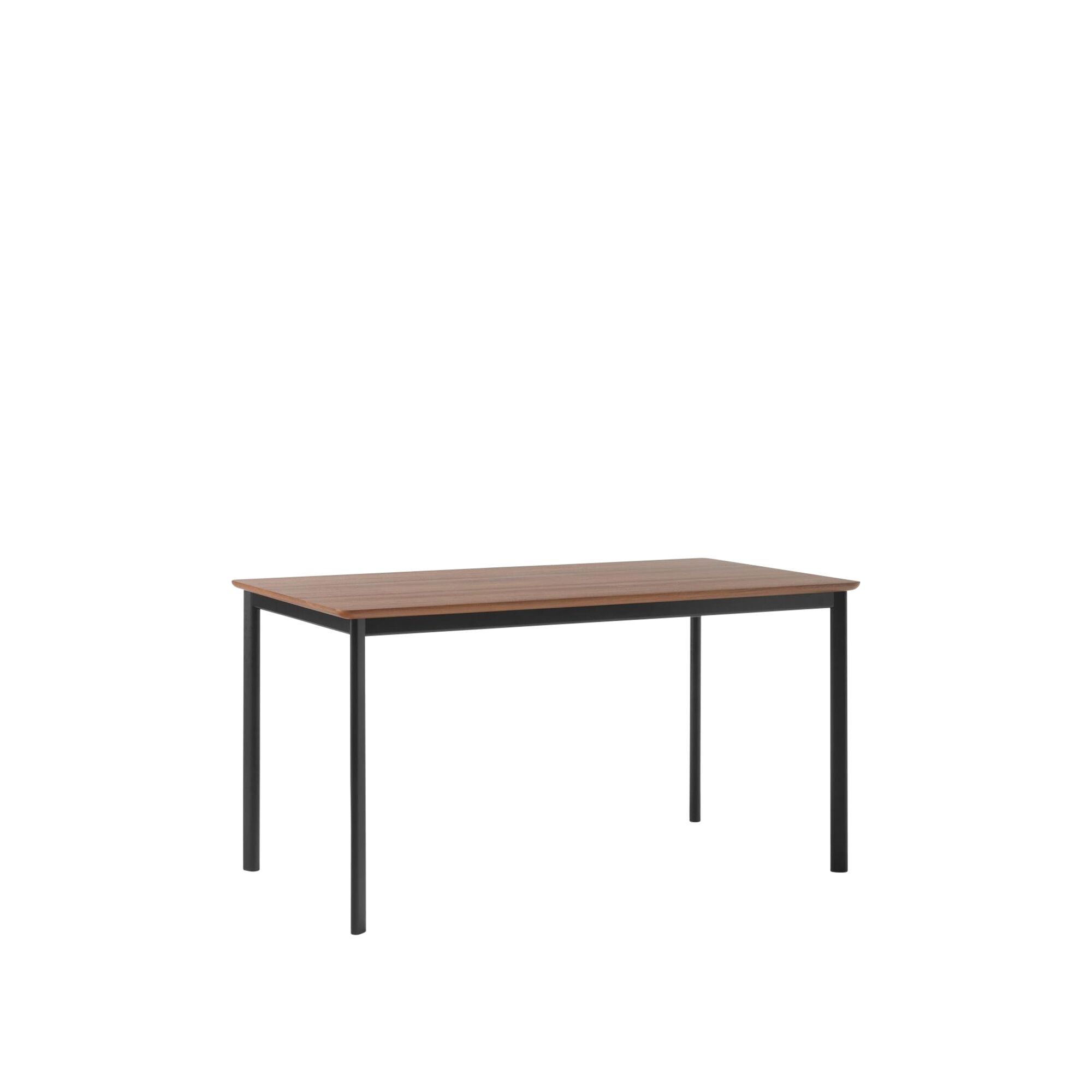 Drip HW115 Spisebord L143 Sort/Lakeret Valnd