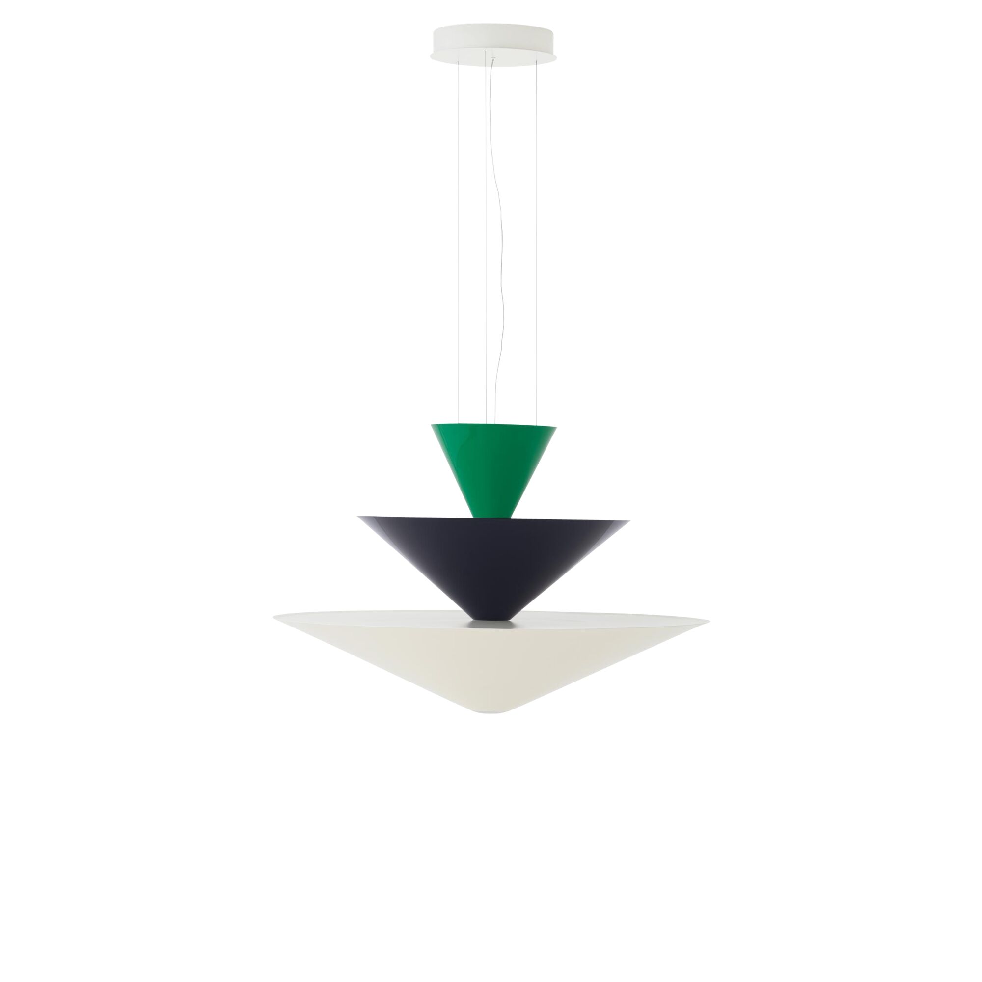 Gio LN15 Pendel 92 Signal Green/Deep Blue/Ecru White