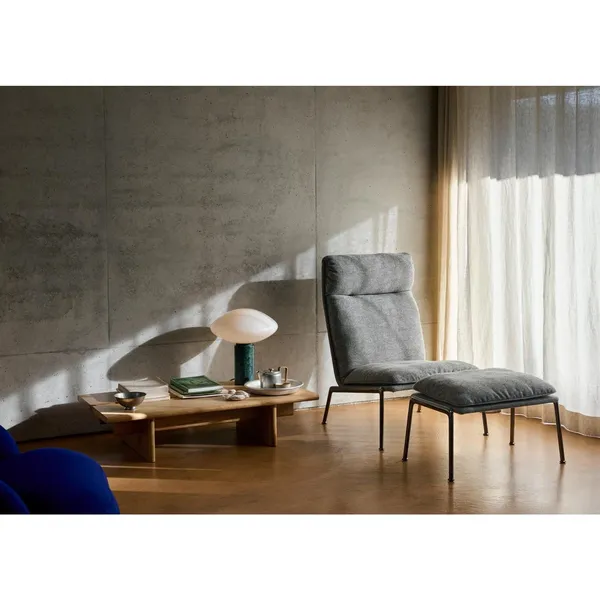 Muno LN16 Armchair With High Back Warm Black/Cifrado 0221