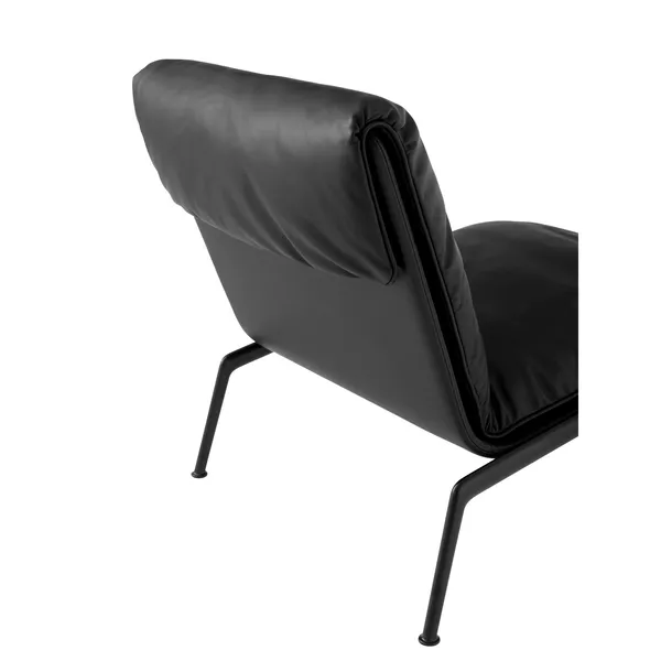 Muno LN18 Lænestol Varm Sort/Noble Leather Black