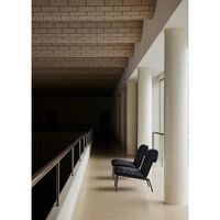 Muno LN18 Lænestol Varm Sort/Noble Leather Black