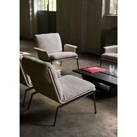 Muno LN18 Lænestol Varm Sort/Noble Leather Black