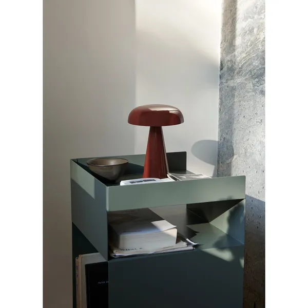 Rotate SC73 Rolling Table Stone Grey