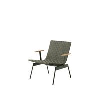 Ville AV45 Poltrona da Esterno con Braccioli Bronzo Verde