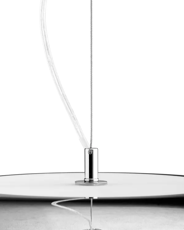 Deco Disco Pendant Chrome