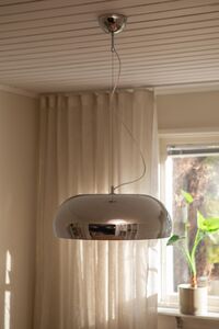 Deco Disco Pendant Chrome