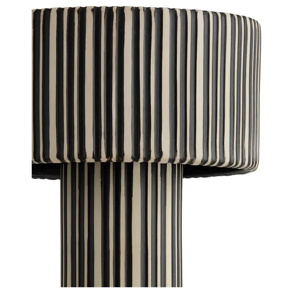 Vega Bordlampe Sort/Beige