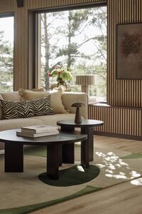 Vega Bordlampe Sort/Beige