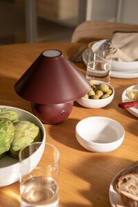 Cosmo Portable Lamp Burgundy