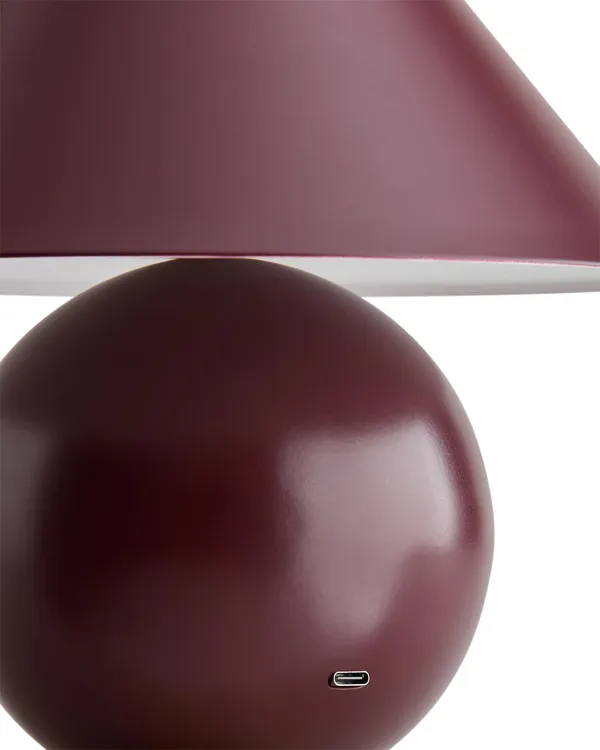 Cosmo Portable Lamp Burgundy
