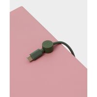 Cable Clips Mossy Green