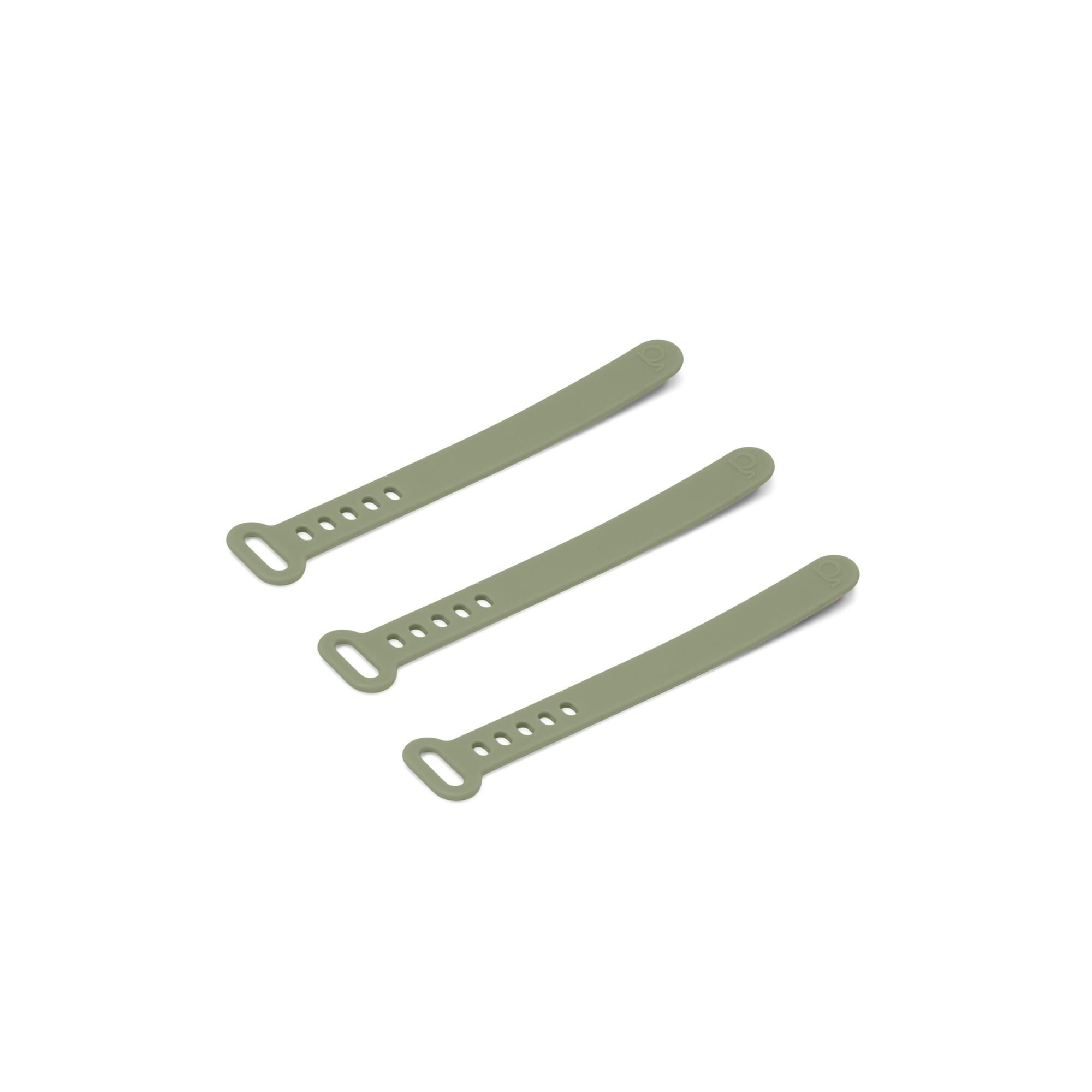 Attache-câble Vert Mousse
