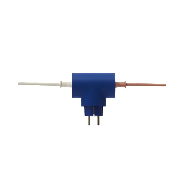 Power Split Steckdose Ultramarin