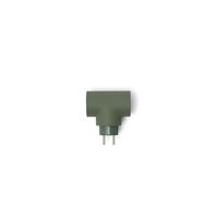 Power Split Socket Green