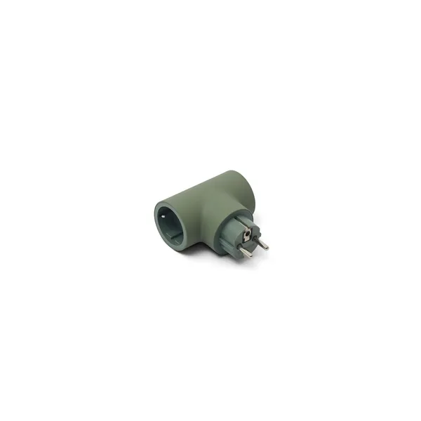 Power Split Socket Green