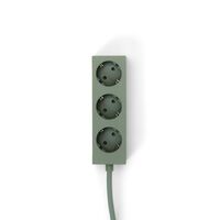 Power Bar Multiprise 500 cm Vert Mousse