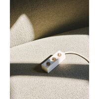 Power Bar Multiprise 500 cm Vert Mousse