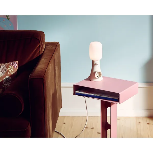 Plug-In Lamp Shade Pearl