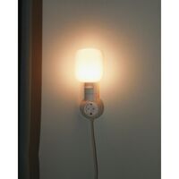 Plug-In Lamp Shade Pearl