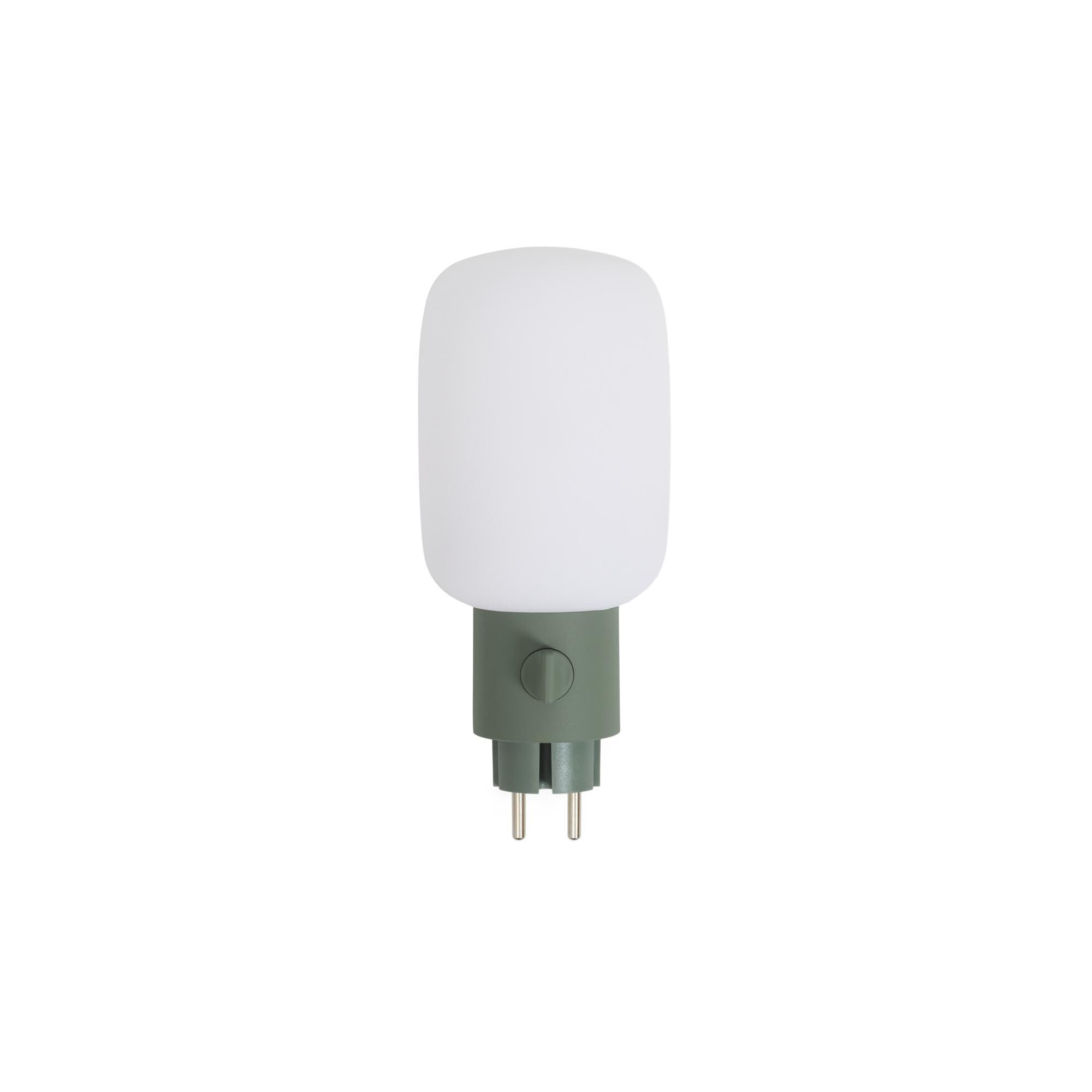 Plug-In Abat-jour Vert Mousse