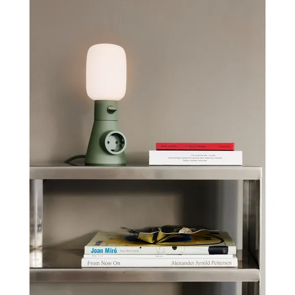 Plug-In Abat-jour Vert Mousse