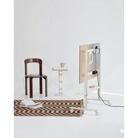 Plate TV Shelf Pearl