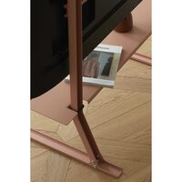 Plate TV Shelf Charcoal