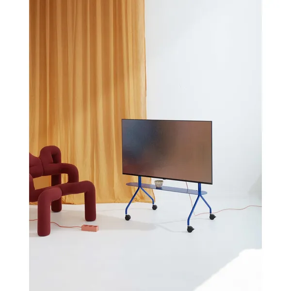 Pipe TV Shelf Charcoal