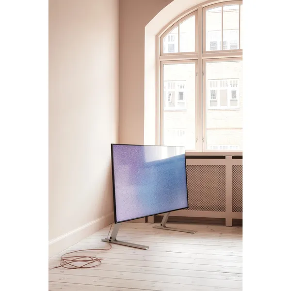 Bendy Low TV Stand Charcoal
