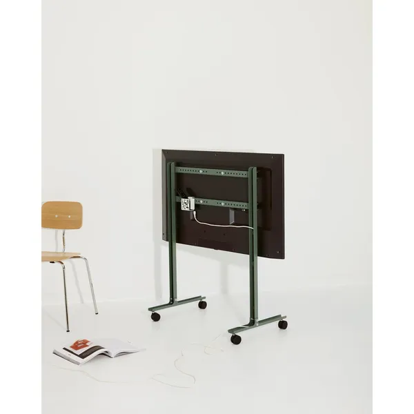 Straight Rollin' TV Stand Mossy Green