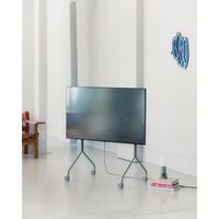 Moon Rollin' TV Stand Mossy Green