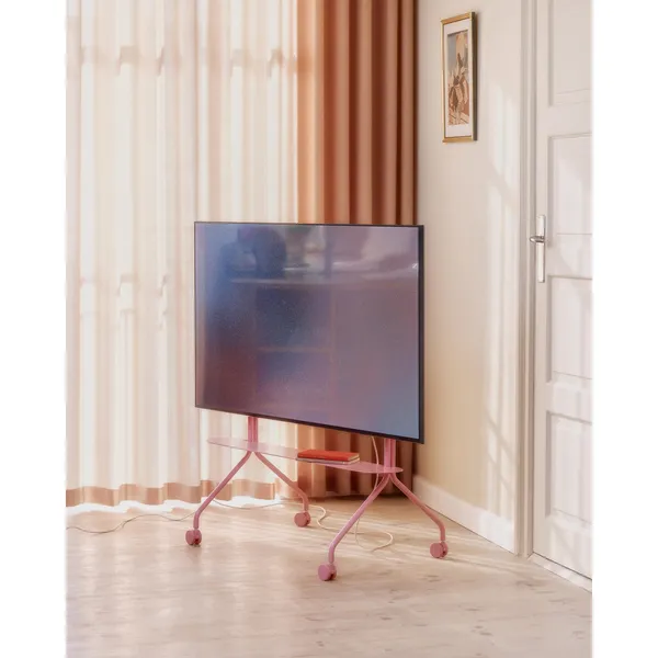 Moon Rollin' TV Stand Mossy Green