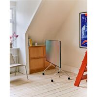 Moon Rollin' TV Stand Mossy Green