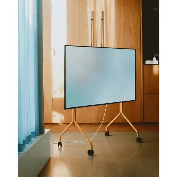 Moon Rollin' TV Stand Mossy Green
