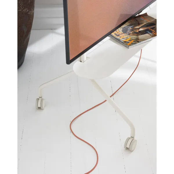 Moon Rollin' TV Stand Pearl