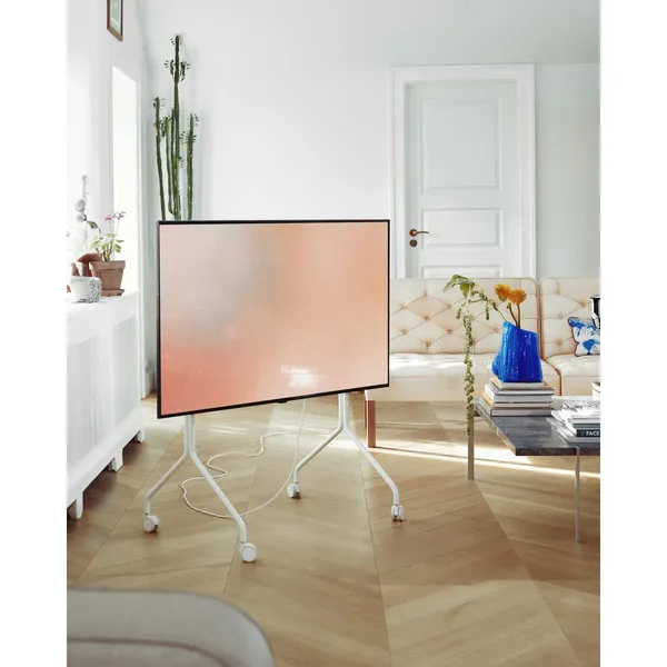 Moon Rollin' TV Stand Pearl