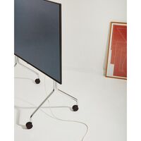 Moon Rollin' Soporte TV Cromo
