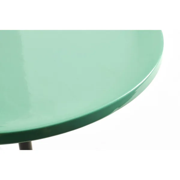 Pyro Coffee Table Ø45 Black/Soft Jade