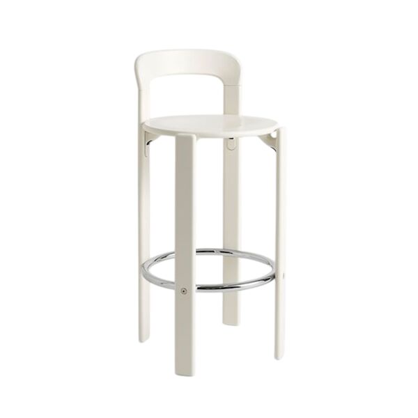 Tabouret de Bar Rey H75 Blanc Crème