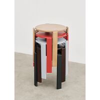 Rey Stool Grape Red