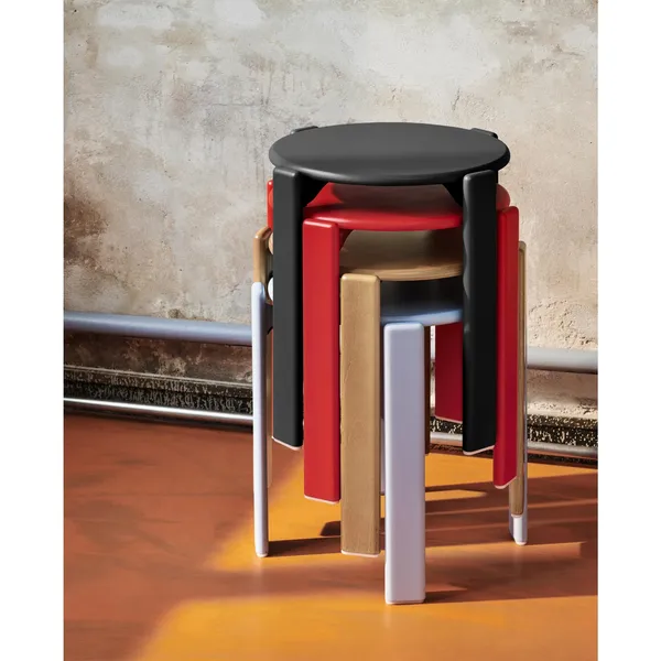 Rey Stool Grape Red