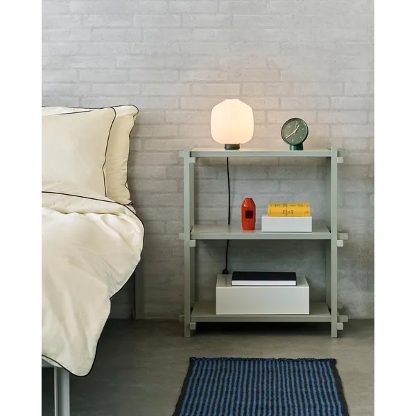 Buoy Table Lamp 200 White/ Black